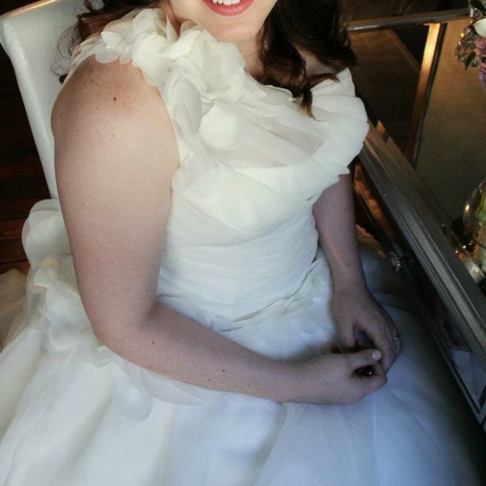 Vera Wang Wedding Dress - Picture 3 of 5